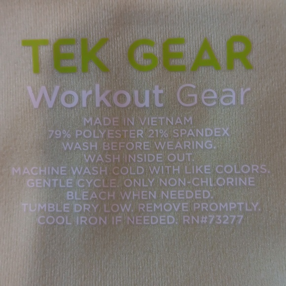Tek Gear High-Waisted Side Pocket 7/8 Leggings - Picture 9 of 11